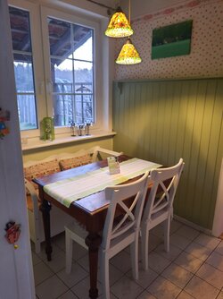 Sitzecke in der Küche